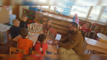 Встреча с участником СВО Встреча с участником СВО.